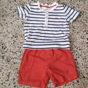 Carters Red dog🐕outfit
